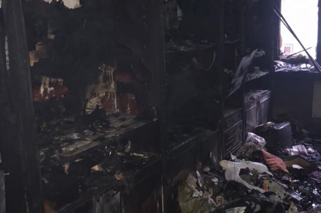 В Саратове из горящей многоэтажки эвакуировали восемь человек