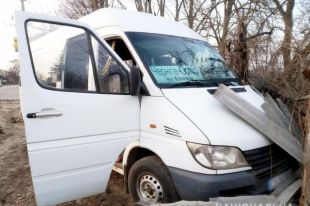 В Черниговской области водитель маршрутки умер за рулем