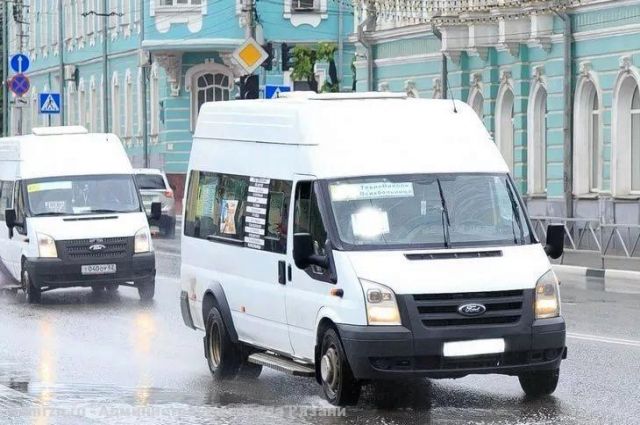 В Рязани оштрафовали водителя маршрутки за выезд на встречку