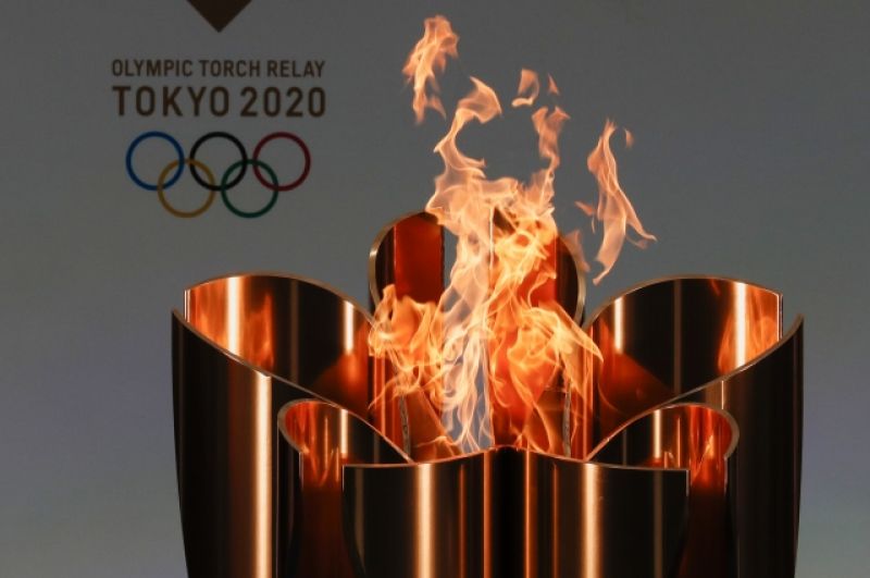 Олимпийский огонь.