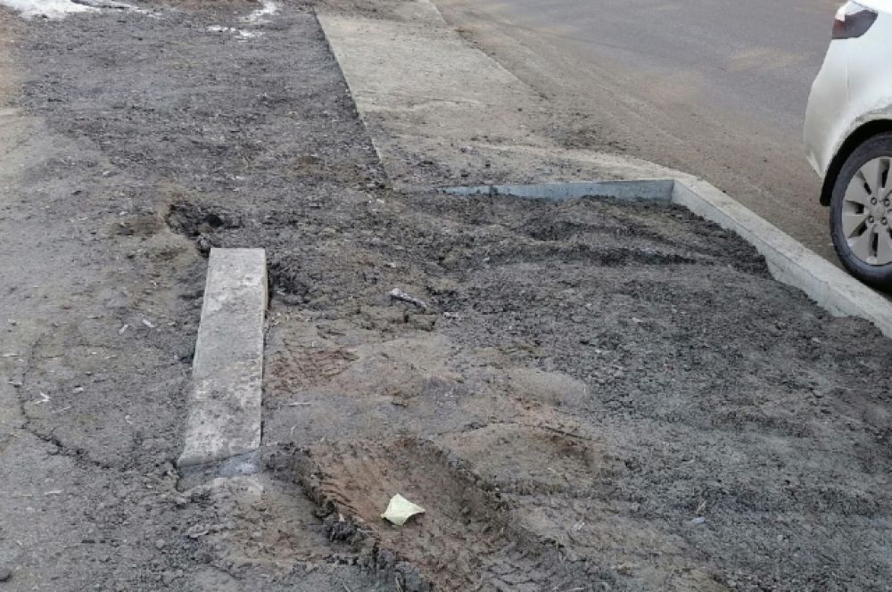 ул. Комсомольская в Оренбурге.