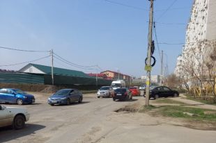 Улица Черкасская в Краснодаре.
