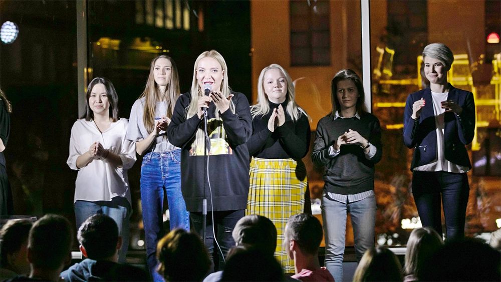Женский Stand Up.