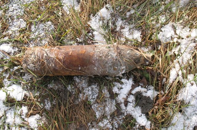 В Унечском и Новозыбковском районах обнаружили два снаряда военных времен