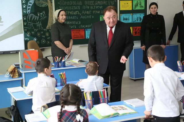 Новая школа имени поэта и художника Али Хашагульгова открылась в Ингушетии