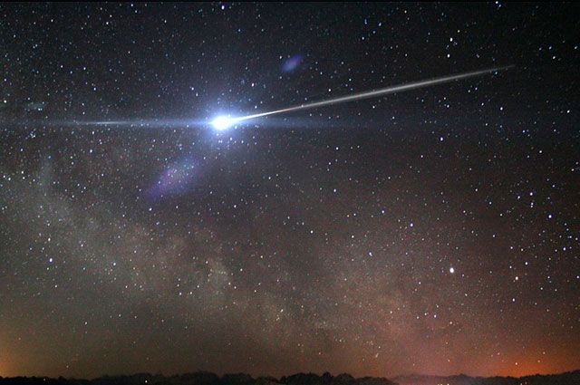Метеорный поток Лириды пронесется в небе над Новосибирском в апреле