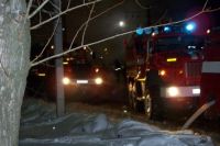 В Оренбурге ночью на Родимцева загорелся автомобиль.