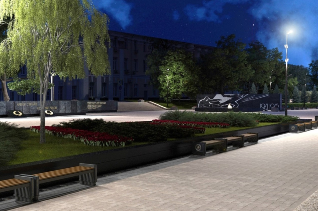 В Нижегородском кремле начался ремонт площади мемориала «Вечный огонь»
