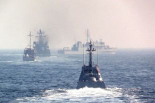 В Украине проходят военно-морские учения в Черном море.