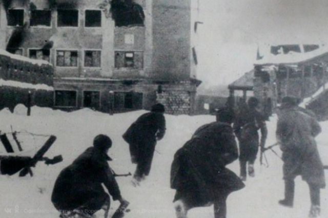 Война в воронеже 1941 1945 фото