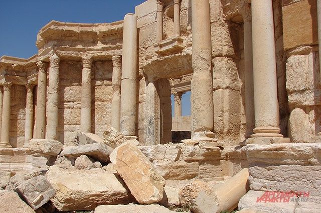 В Сирии восстановят античную Пальмиру, используя 3D-модель из Петербурга