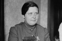 Мария Бочкарева, одна из первых русских женщин-офицеров.