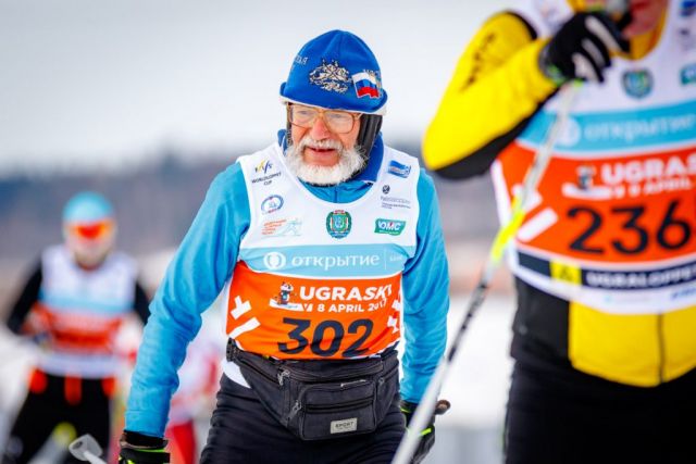 Югорский лыжный марафон собрал в Ханты-Мансийске рекордное число участников