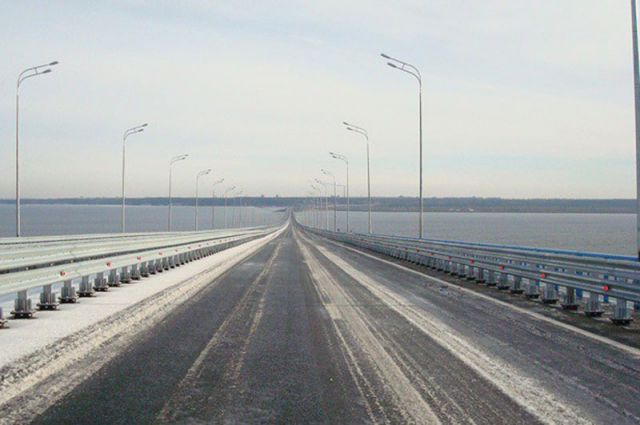 На Президентском мосту в Ульяновске отменяют зимнее ограничение скорости