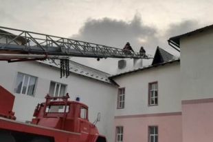 В Ивано-Франковской области загорелась больница для пациентов с COVID-19.
