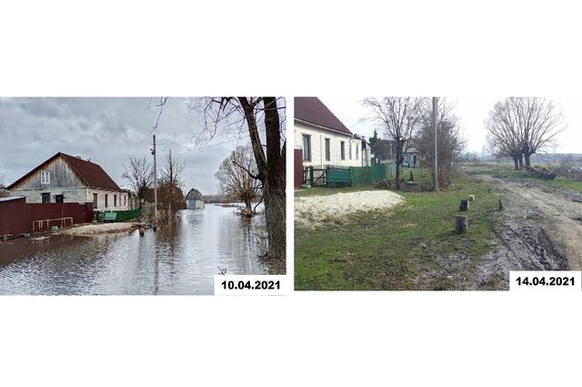 В Брянске стабилизировался уровень рек
