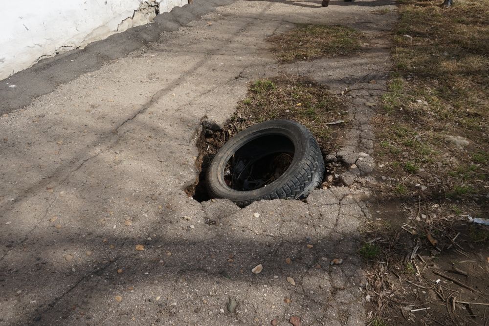 Вот такой дизайн рядом с домом на Уфимской,4.