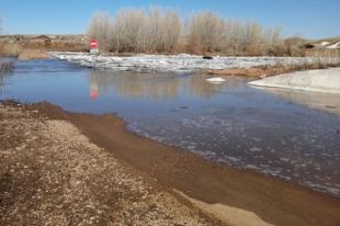 В Оренбургской области подтоплено 27 низководных мостов.