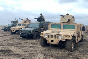 Украинские пограничники провели учения в Донецкой области