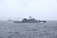 В акватории Черного моря прошли украинско-румынские тренировки.