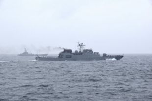 В акватории Черного моря прошли украинско-румынские тренировки.