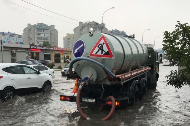 Решить проблемы водоотведения Краснодара планируют за федеральные средства