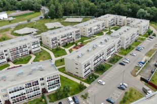 Жилой комплекс в поселке Марьино.