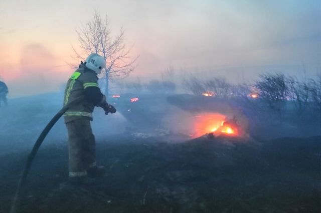 Полиция проводит проверку по факту пожара в Лесопарковом шоссе Тольятти