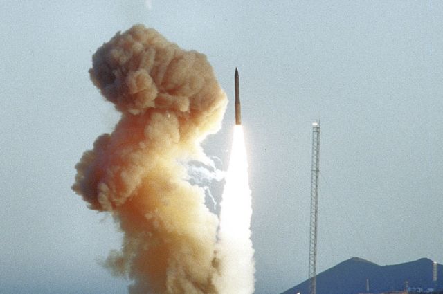 Баллистическая ракета Minuteman III.