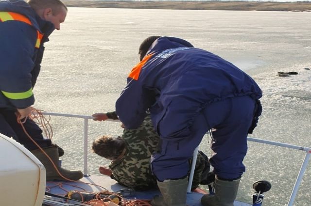 В Оренбуржье прошла спасательная операция.