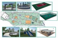 За Домом культуры Володарского района в следующем году может появиться фонтан с ротондой, теннисные столы, поле для мини-футбола, скейт-площадка и горка для катания на ватрушках.