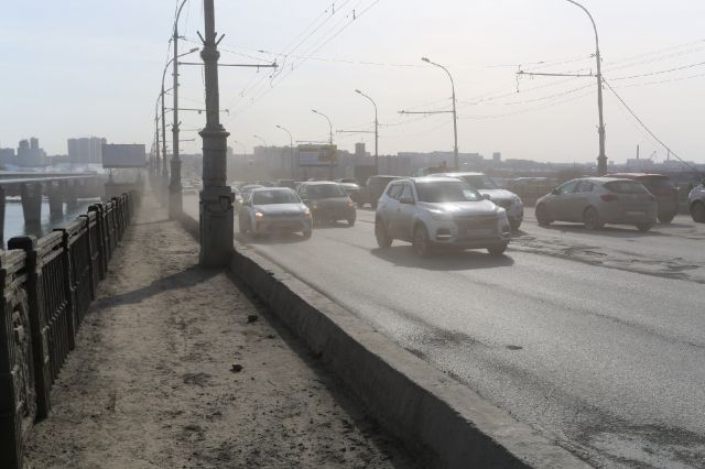В Новосибирске ожидается повышенный уровень пыли в воздухе 23 апреля