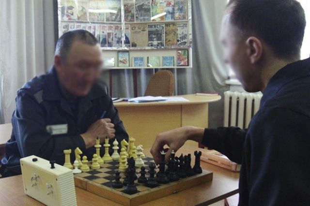 Состязания по шахматам прошли в ИК-13 Хабаровского края