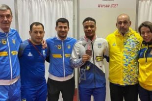 Жан Беленюк завоевал бронзовую медаль на чемпионате Европы по борьбе.