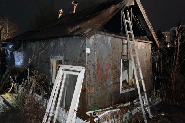 В с/т «ДОСААФ» в Чебоксарах при пожаре погибли двое мужчин