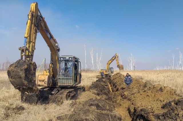 В Называевском районе Омской области началось строительство газопровода