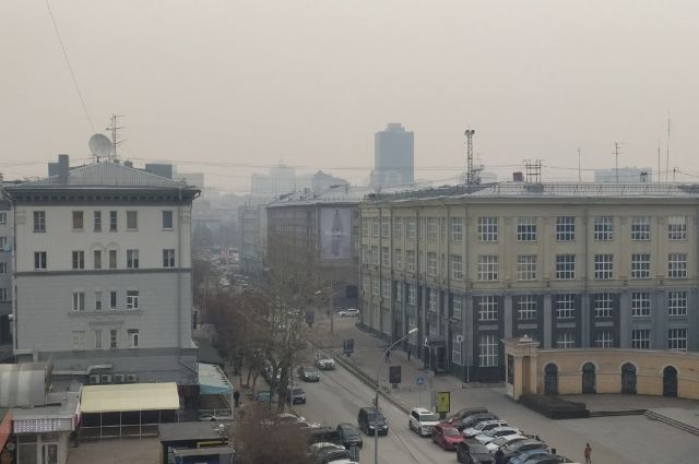 Вызванный природными пожарами смог над Новосибирском развеется 28 апреля