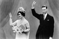 Король Георг VI и королева Елизавета, 1939 год.