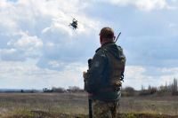 В Донецкой области военные провели учения авиационных наводчиков