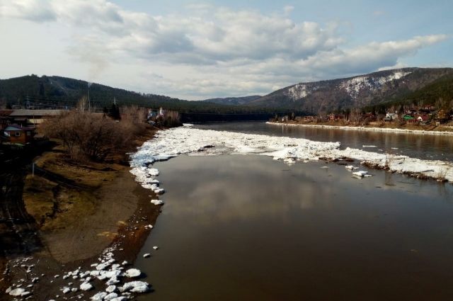 В Красноярском крае вскрываются малые реки