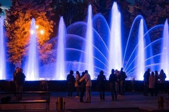 Музыкальный фонтан запустили в Челябинске