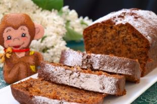 Готовим вкусную выпечку: рецепт бананового кекса