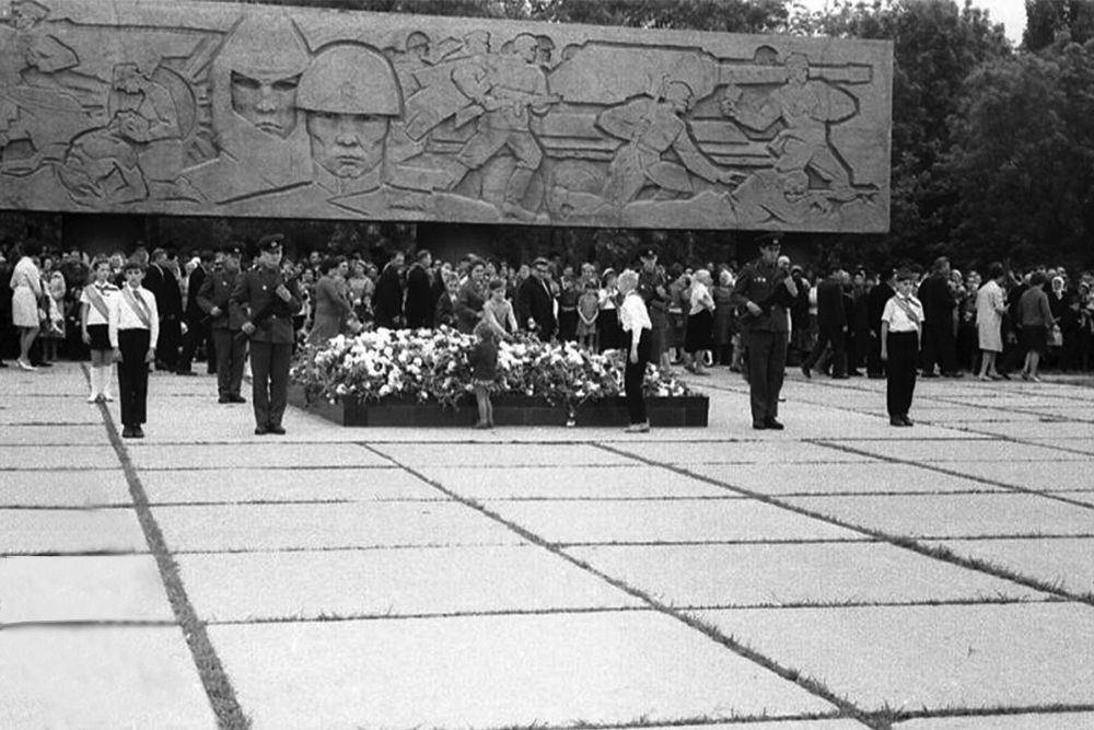 Вечный огонь, 1970 год.