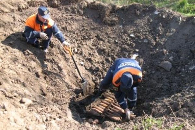 При раскопках корабельной пушки нашли снаряд в Ростовской области