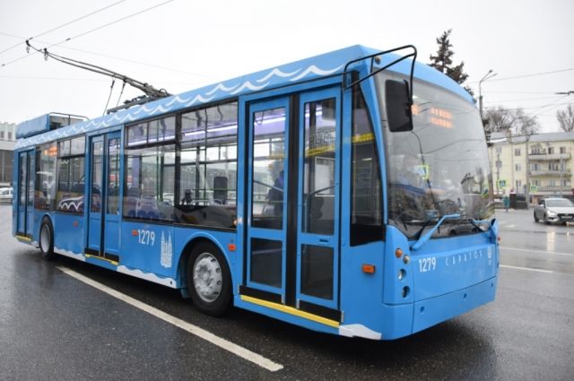 В Саратове остановилось движение популярных троллейбусных маршрутов