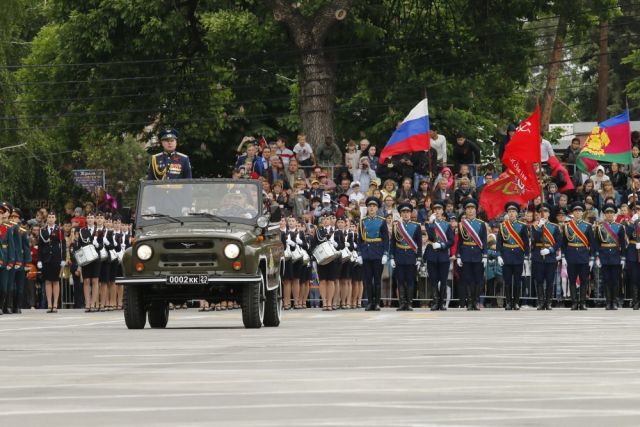 Прямая трансляция парада Победы в Краснодаре и Новороссийске