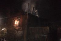 В Орске произошло возгорание частного дома.