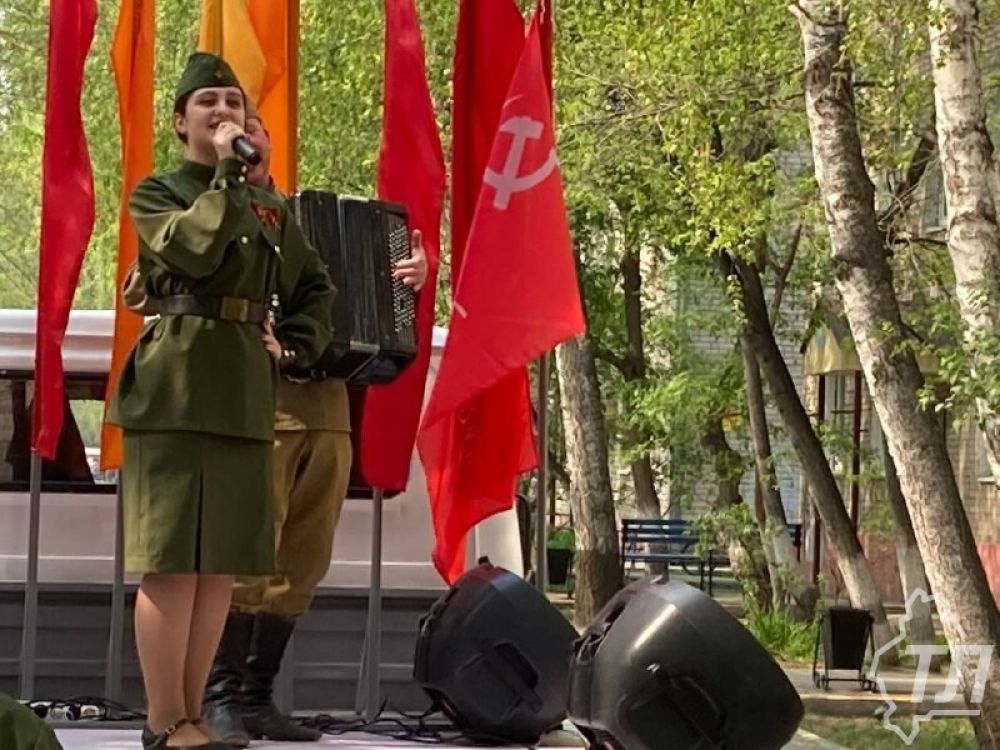День Победы в Тюмени 9 мая 2021.
