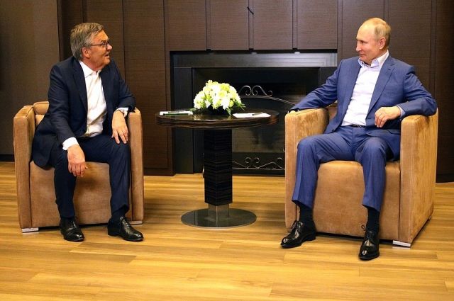 Путин и Фазель по-немецки обсудили МЧМ-2023 в Новосибирске