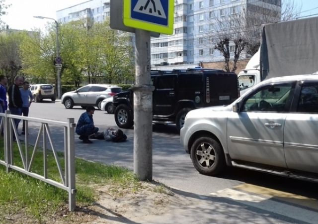 Полиция дала уточнения по поводу ДТП со сбитым в центре Рязани пешеходом